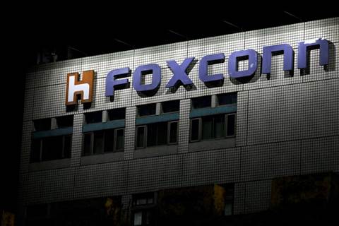 Foxconn reports fall in February sales