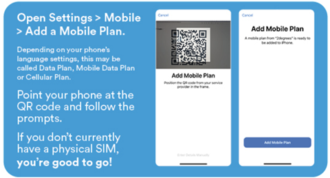 2degrees launches eSIMs for Apple, Samsung and Oppo devices