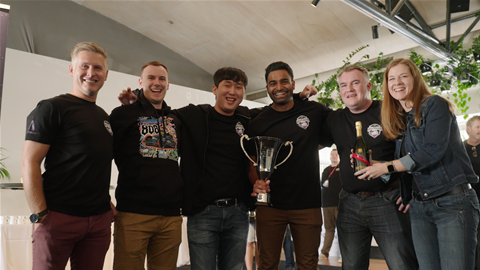 Sandfield wins Auckland AWS DeepRacer ML event