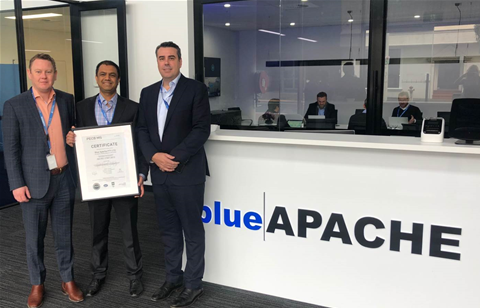 blueAPACHE scores major infosec accreditation