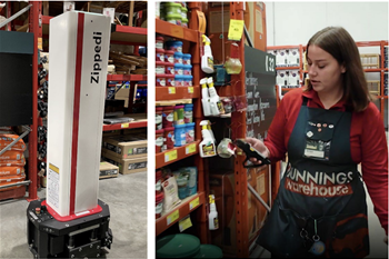 Bunnings trials Zippedi robots in stores