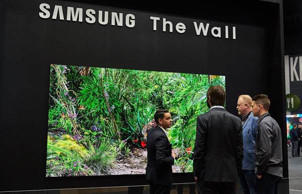 Samsung lures Aussie channel with mega displays