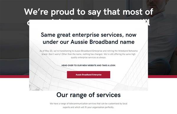 Aussie Broadband shutters subsidiary, moves services back into enterprise brand