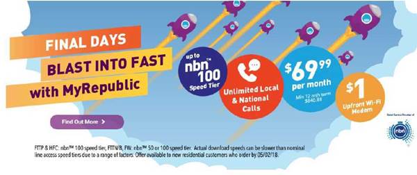 MyRepublic pays $25,200 in penalties over NBN speed claims, joining Telstra, Optus, TPG and others