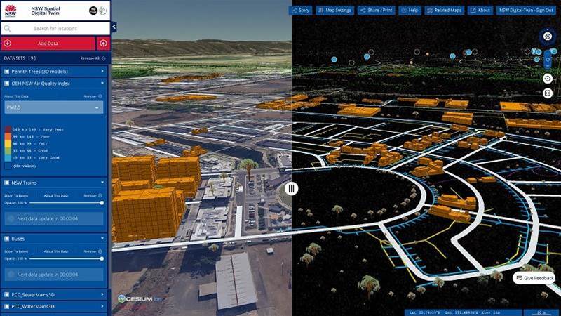 Nsw Government Launches Nsw Spatial Digital Twin News Iot Hub