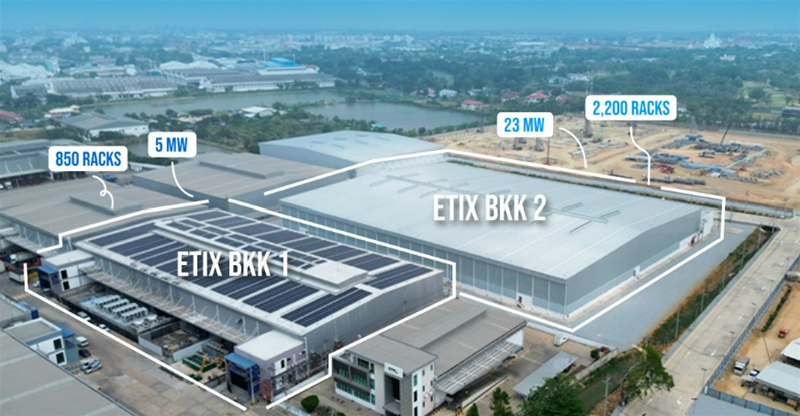 Etix expands Bangkok campus to 28MW with second data centre