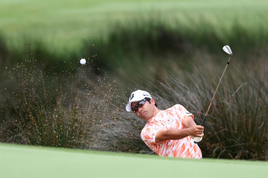 SOUND ON! Joaquin Niemann hits STUNNING wedge for hole-out eagle at The  Players