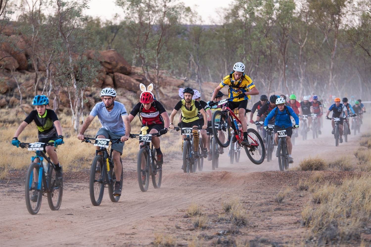 Outback Cycling Easter in the Alice is a roaring success! Australian