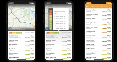 Sydney Trains weighs carriages to estimate crowds