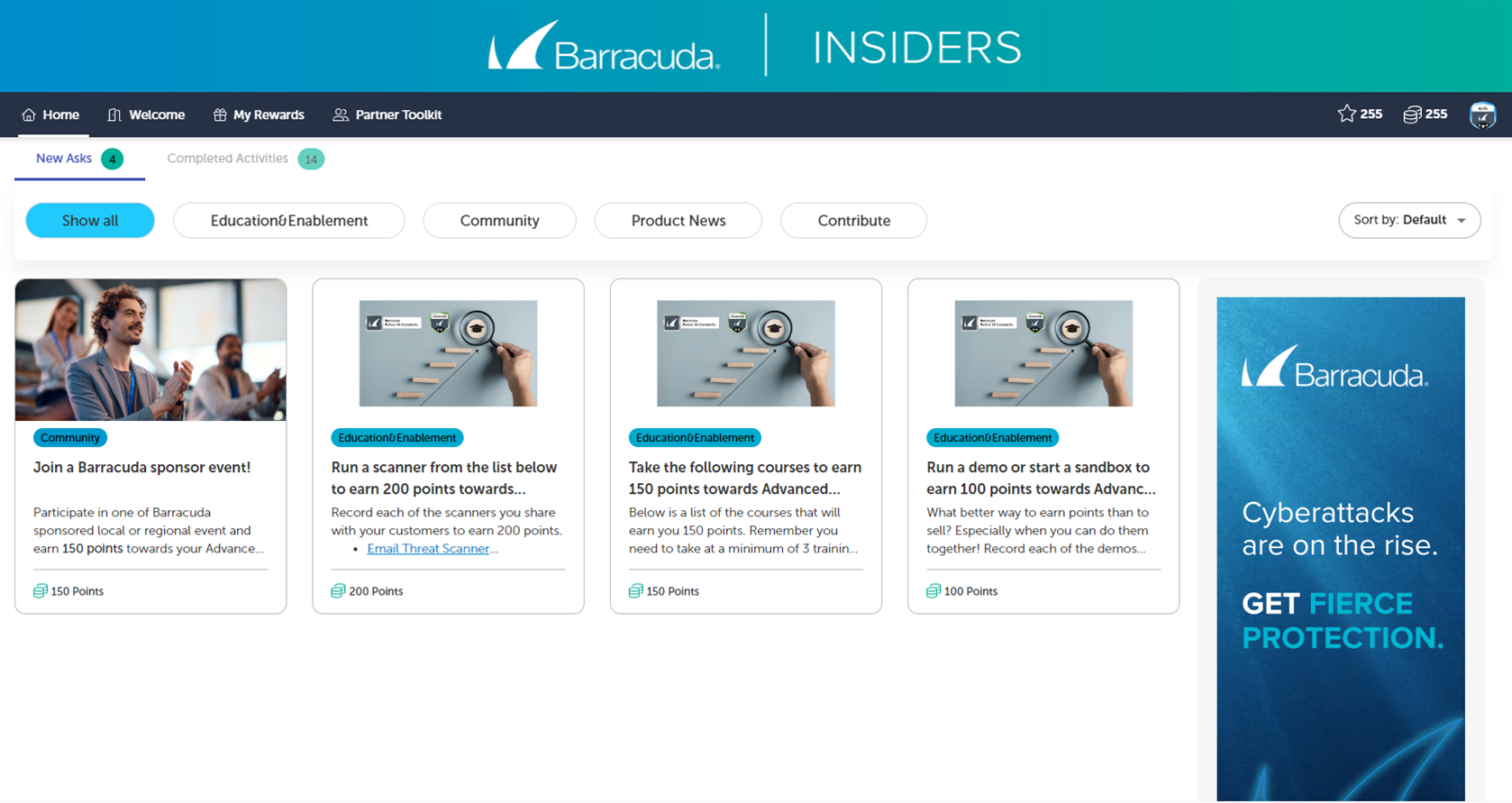 Barracuda's sales engineer community
