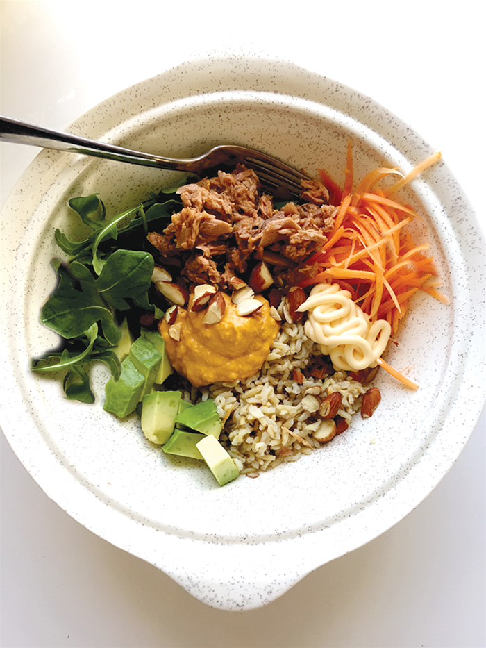 Easy-to-pack healthy work lunches