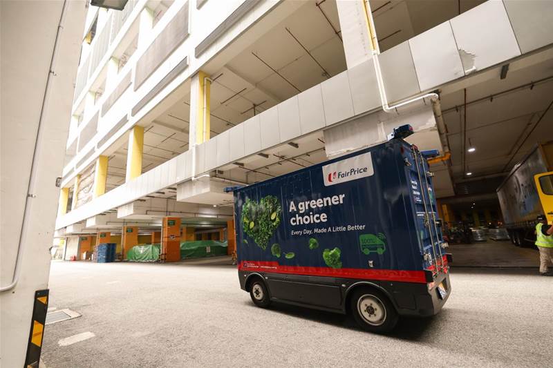 FairPrice Group and Pokka trial driverless delivery vehicles