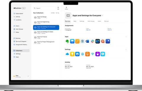 Apple announces device management software service