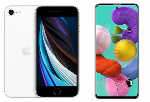 Apple Iphone Se Vs Samsung Galaxy A51 Finance Crn Australia