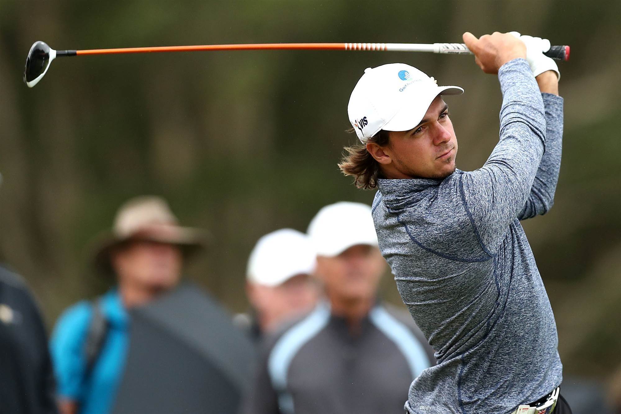 Tough conditions deliver crowded Australian Open leaderboard Golf