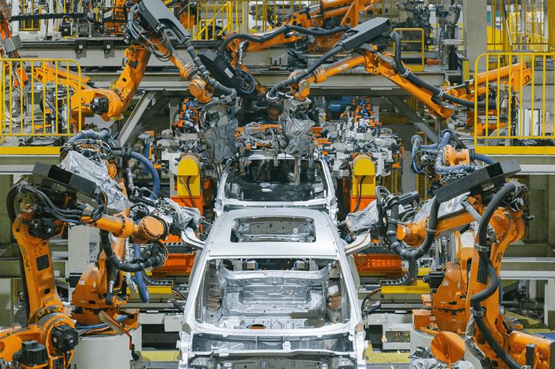 Chinese auto maker Chery automates production processes