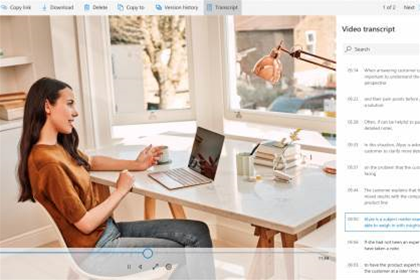 Microsoft brings automated transcription to OneDrive