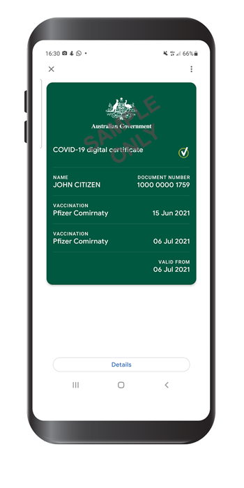 Australian Covid-19 vaccine certificates come to digital wallets