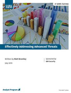 Effectively addressing advanced threats