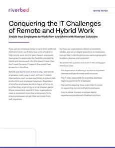 Conquering the IT Challenges of Remote and Hybrid Work