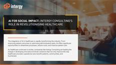 AI for social impact: Intergy Consultings role in revolutionising healthcare