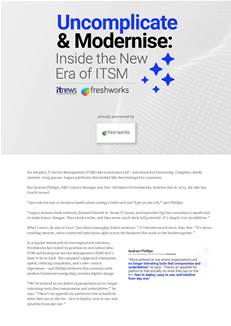 Transform IT Service Delivery with Freshworks ITSM