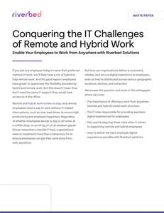 Conquering the IT Challenges of Remote and Hybrid Work