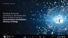 Building a ransomware remediation backup strategy