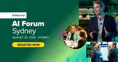 Forrester's AI Forum Sydney