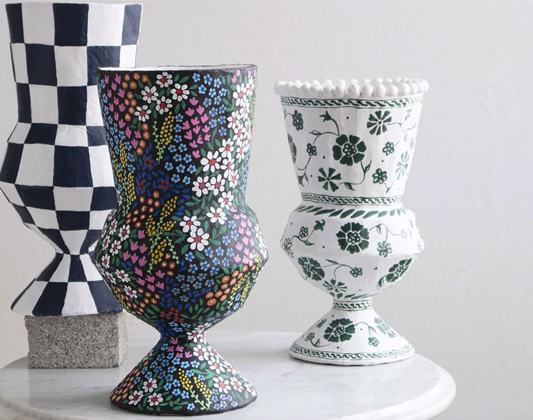 frankie exclusive diy: papier-mâché vases • craft • frankie