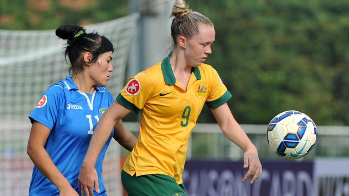 Match Report Australia U V Uzbekistan The Women S Game Australia S Home Of Women S Sport News