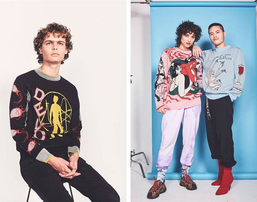 wah-wah goes all out with new art-punk jumpers • fashion • frankie ...