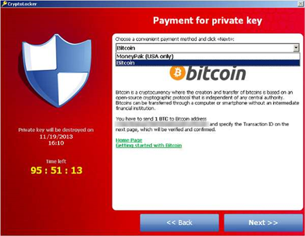 Cryptolocker ransomware a BitCoin boom for crims