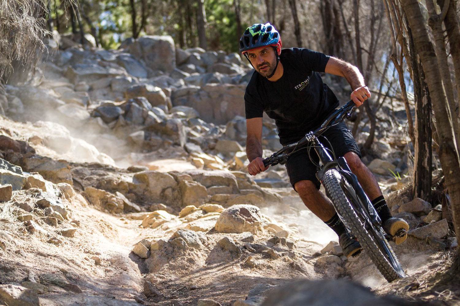 mtb rock garden