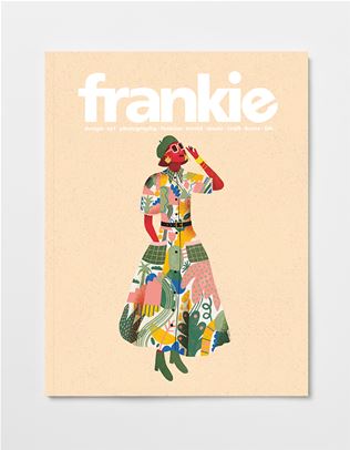 diy leaf printing • craft • frankie magazine • australian fashion magazine  online
