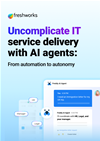 Uncomplicate IT Service Delivery with AI Agents