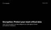 Encryption: Protect your most critical data