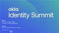 Okta Identity Summit