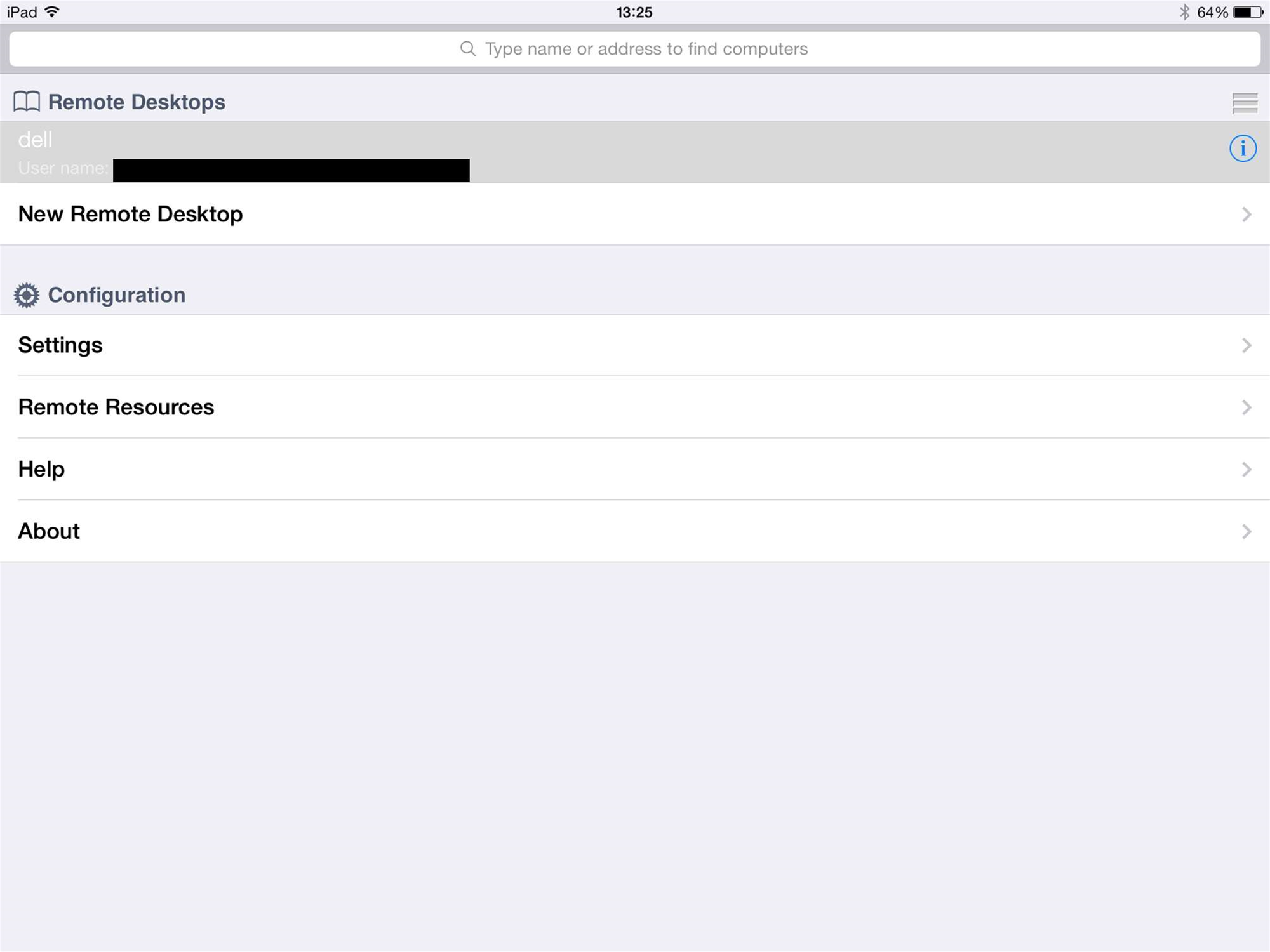 getting started with remote desktop client on ios