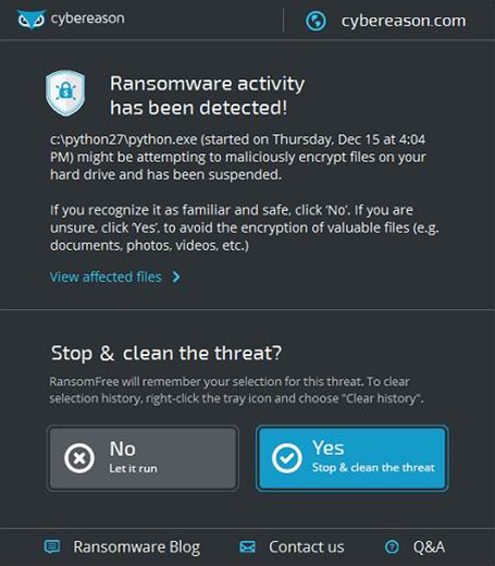 symantec ransomware protection
