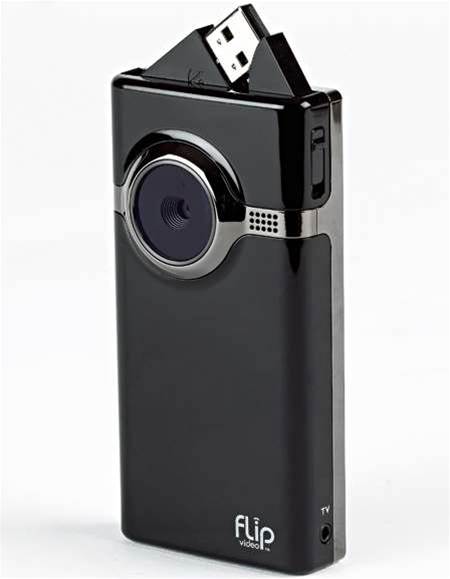who makes the flip video camera