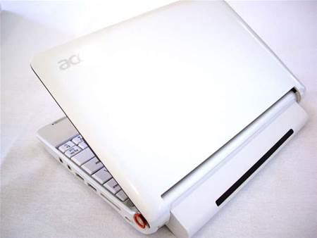 Not only does it have Atom under the hood, but it can blind people with its reflection