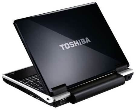 The Toshiba NB100 in black