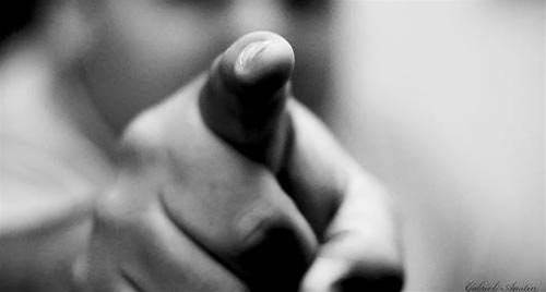 Stop the finger-pointing