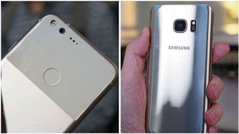 Google Pixel vs iPhone 7 and Galaxy S7