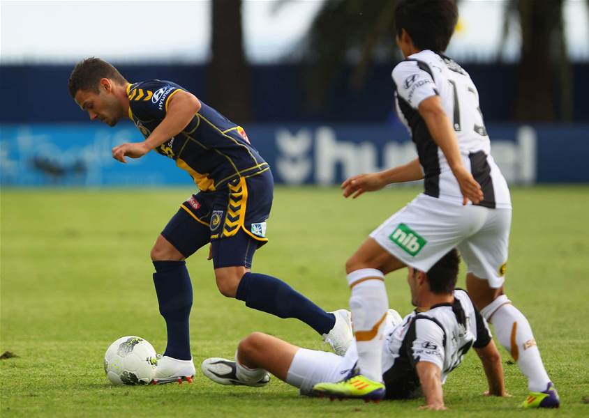 Central Coast v Newcastle Jets Pics Central Coast v Newcastle Jets Pics
