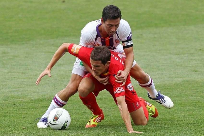 Adelaide United v Perth Glory Pics Adelaide United v Perth Glory Pics