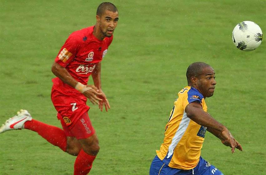 Gold Coast v Adelaide Action Gold Coast v Adelaide Action