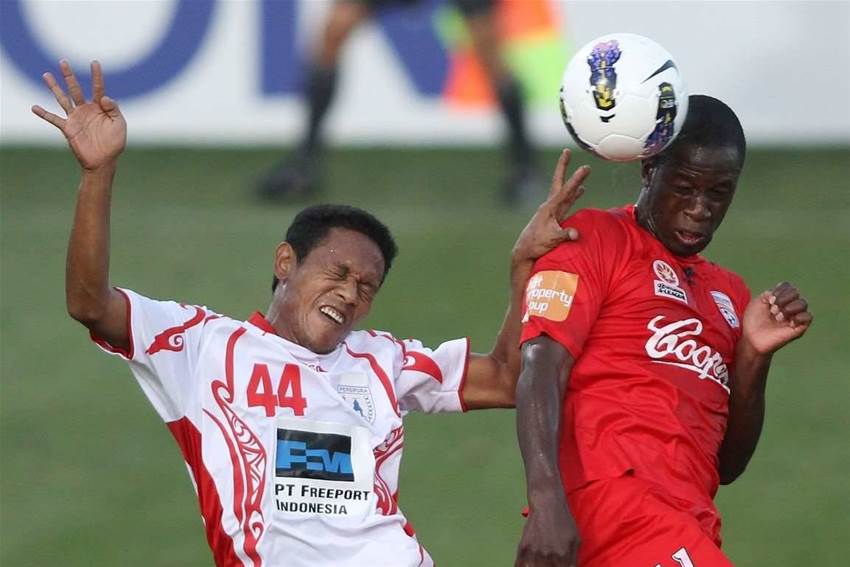 Adelaide v Persipura Action Adelaide v Persipura Action