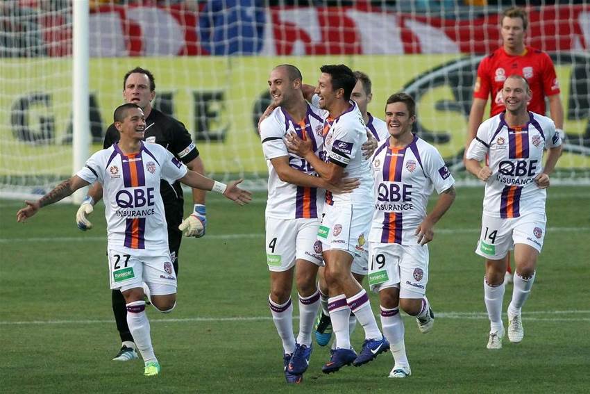 Adelaide v Perth Match Action Adelaide v Perth Match Action